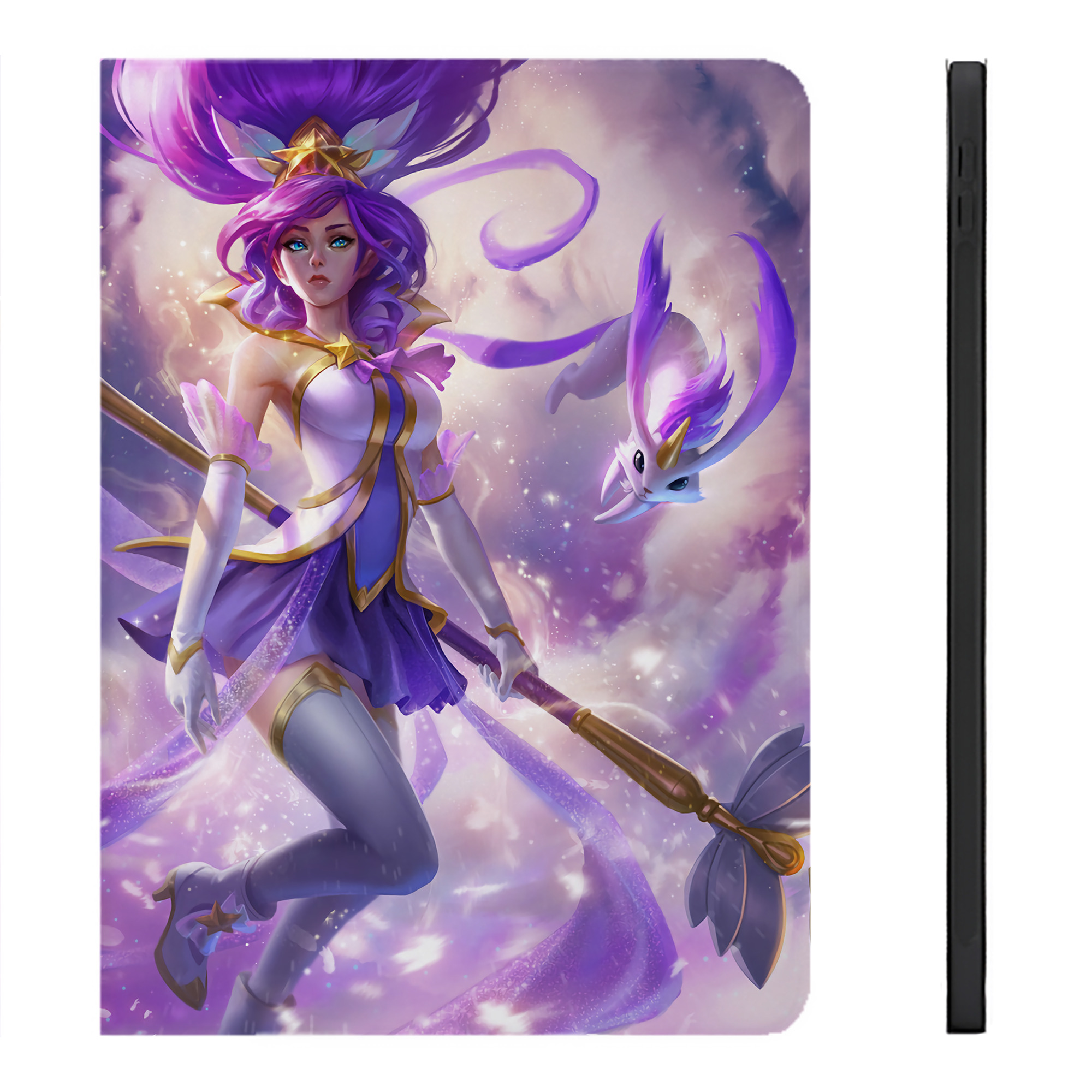 （画像用） リーグ・オブ・レジェンド League of Legends LOL IPadケース ペンホルダー付き ブックスタイルデザイン